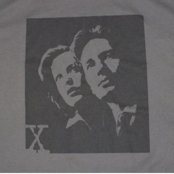 New The X-Files Profile T-Shirt Tee Mulder Scully Fox Men's Size S - Picture 2 of 3